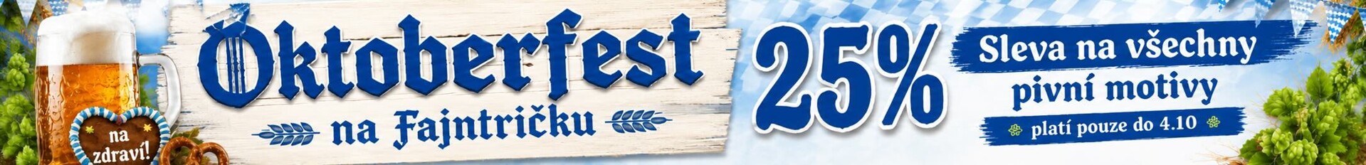 oktoberfest sleva na pivni vzory 25%
