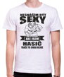 Narozeninový originální pánský dárek pro každého hasiče-Pánské vtipné tričko ze serie povolání / hobby-Tričko pro hasiče Nesnáším být sexy