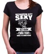 Narozeninový originální dámský dárek -Dámske vtipné tričko ze serie povolání / hobby s možností doplnění vlastního textu-Dámské triko - Nesnáším být sexy ale jsem (doplň svůj text)