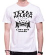 Originálne tričko pre hráčov a fanúšikov Texas holdem pokru zo série pokrové tričká, vhodné ako darček -Tričko - Texas holdem, Life is a game