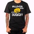 Halloweenské tričko - It's Dušičky