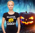 Halloweenské tričko - It's Dušičky
