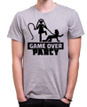 Tričko GAME OVER Párty (konec svodody)