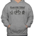 Cyklo mikina - Plan for today