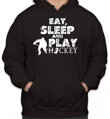 Mikina - Eat, sleep and play hockey