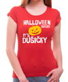 Halloweenské tričko - It's Dušičky