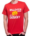Halloweenské tričko - It's Dušičky