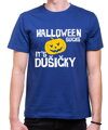 Halloweenské tričko - It's Dušičky