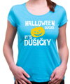 Halloweenské tričko - It's Dušičky