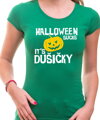 Halloweenské tričko - It's Dušičky