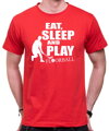 Tričko - Eat, sleep and play floorball