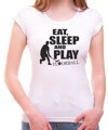 Tričko - Eat, sleep and play floorball