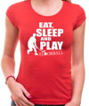 Tričko - Eat, sleep and play floorball