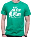Tričko - Eat, sleep and play floorball