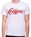 Originálne a vtipné tričko na párty pre milovníkov štýlu a humoru-Tričko - Enjoy Cocaine (UNISEX)