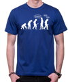 Tričko Go back ! - evolution (UNISEX)