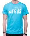 Tričko Go back ! - evolution (UNISEX)