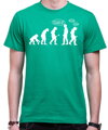 Tričko Go back ! - evolution (UNISEX)