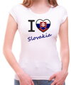 Tričko - I love Slovakia (pánske - dámske)