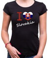 Tričko - I love Slovakia (pánske - dámske)