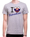 Tričko - I love Slovakia (pánske - dámske)