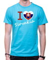 Tričko - I love Slovakia (pánske - dámske)
