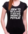Tričko - Jsem to nejlepší co mého muže / mou ženu mohlo potkat