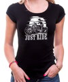 Motorkářské tričko - Just ride