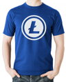 Originálne Krypto tričko pre hodlerov a fanúšikov litecoinu zo série kryptomeny-Krypto tričko - Litecoin