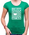 Tričko -  Make Coffee Not war