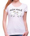 Vtipné a originálne tričko z kolekcie párty trička pre hrdé ženy-Dámske tričko - Mám malé kozy