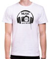 Tričko music, photo and sex