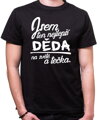 Tričko - nejlepší děda a tečka