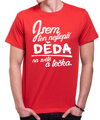 Tričko - nejlepší děda a tečka