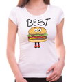 Dámská kamarádská trička - BEST FRIENDS - Fast food :) (cena za 2ks)