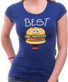 Dámská kamarádská trička - BEST FRIENDS - Fast food :) (cena za 2ks)