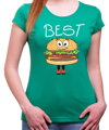 Dámská kamarádská trička - BEST FRIENDS - Fast food :) (cena za 2ks)