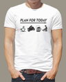 Motorkářské tričko - Plan for today