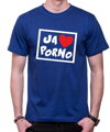 Tričko - Ja milujem porno