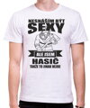 Narozeninový originální pánský dárek pro každého hasiče-Pánské vtipné tričko ze serie povolání / hobby-Tričko pro hasiče Nesnáším být sexy