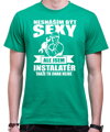 Tričko pro instalatéry - Nesnáším být sexy