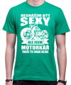 Motorkářské tričko - Nesnáším být sexy