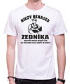 Narozeninový originální dárek pro každého zedníka-Pánské vtipné tričko ze serie povolání / hobby-Nikdy nenaser zedníka