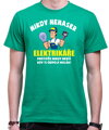 Tričko - Nikdy nenaser Elektrikáře