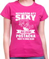 Tričko pro pošťačky - Nesnáším být sexy
