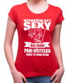 Tričko pro pani učitelky - Nesnáším být sexy