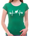 Originálne a vtipné tričko z kolekcie milovníci domácich miláčikov.pre psíčkarov a milovníkov psov a ich majiteľov  -Tričko - EKG psíčkar