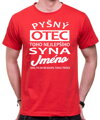 Tričko - Pyšný otec toho nejlepšího syna