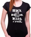 Tričko - Sex, Drugs & Rock 'n' Roll 