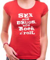 Tričko - Sex, Drugs & Rock 'n' Roll 